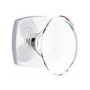Emtek Hampton Knob with Urban Modern Rosette