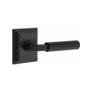 Emtek Select L-Square Faceted Lever with Wilshire Rosette
