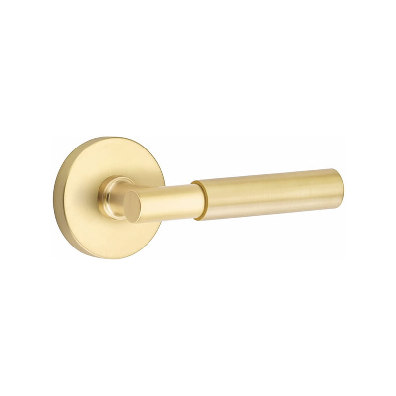 Emtek Select T-BAR Smooth Lever Concealed Screws with Disk Rosette