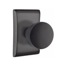 Emtek Laurent Knob Concealed Screws with Neos Rosette