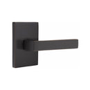 EMTEK Dumont Lever Concealed Screws with Modern Rectangular Rosette