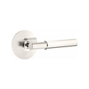 Emtek Myles Lever with Modern Rosette Concealed Screws