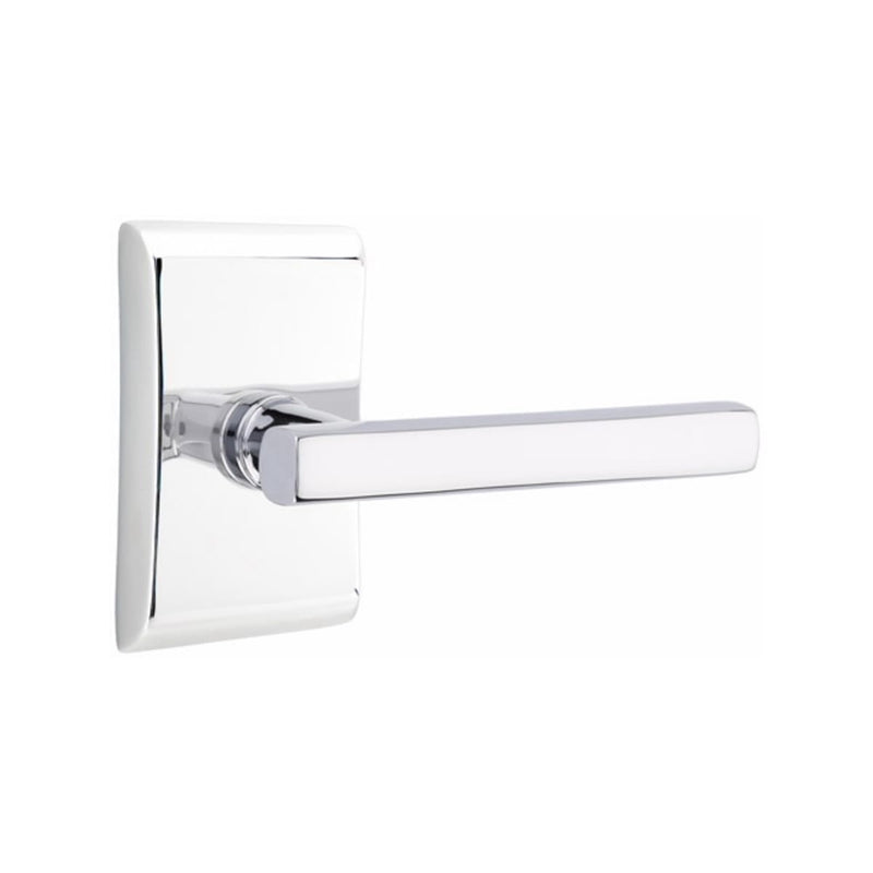 EMTEK Freestone Lever Concealed Screws with Neos Rosette