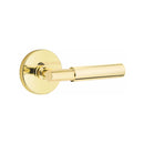Emtek Select T-BAR Smooth Lever Concealed Screws with Disk Rosette
