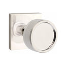 Emtek Select Conical Knurled Knob Concealed Screws with Square Rosette