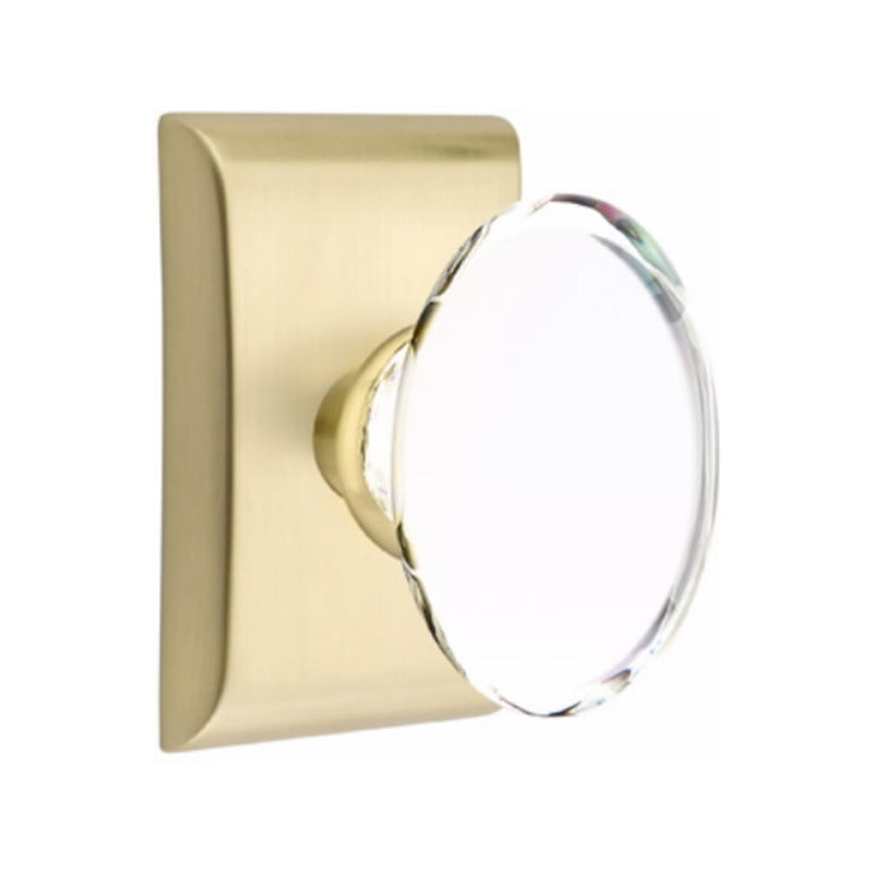 Emtek Hampton Knob Concealed Screws with Neos Rosette