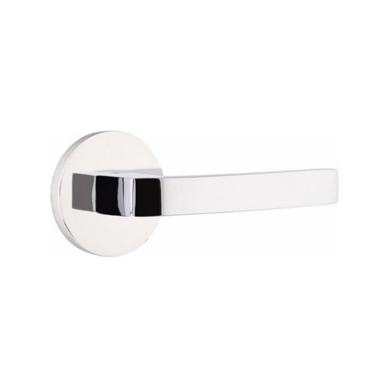 EMTEK Breslin Lever Concealed Screws with Disk Rosette