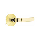 EMTEK Aston Lever Concealed Screws with Modern Rosette