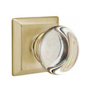 Emtek Providence Knob Concealed Screws With Quincy Rosette