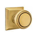 Emtek Norwich Knob Concealed Screws With Quincy Rosette