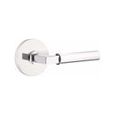 Emtek Select L-Square Smooth Lever with Disk Rosette