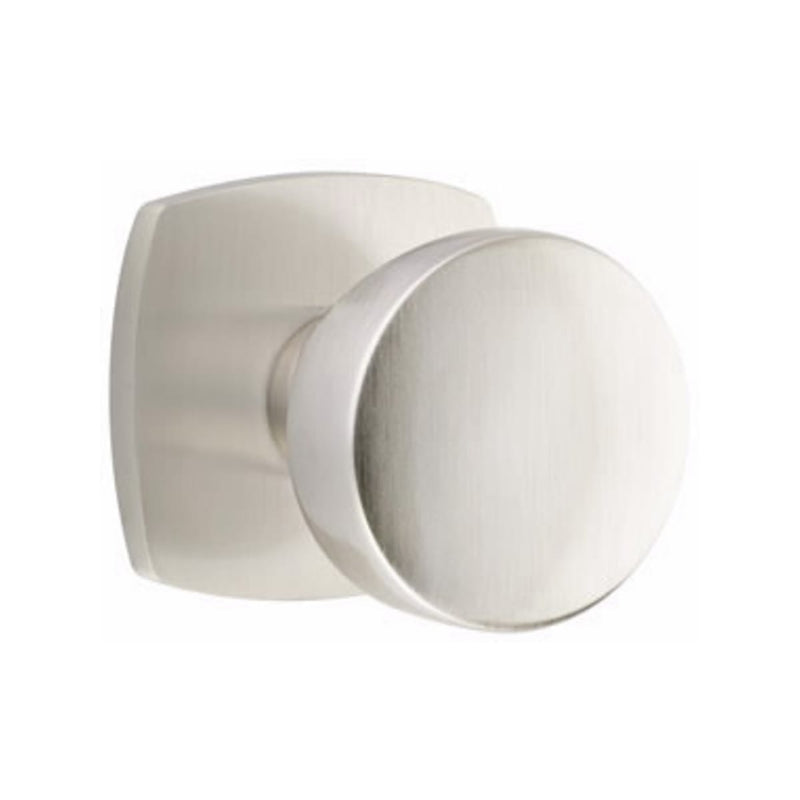 Emtek Laurent Knob  Concealed Screws with Urban Modern Rosette