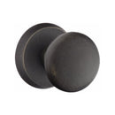 Emtek Sandcast Bronze Winchester Knob Concealed Screws with