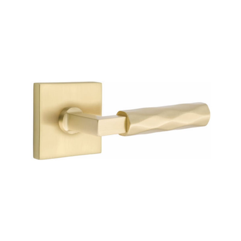 Emtek Select L-Square Tribeca Lever with Square Rosette