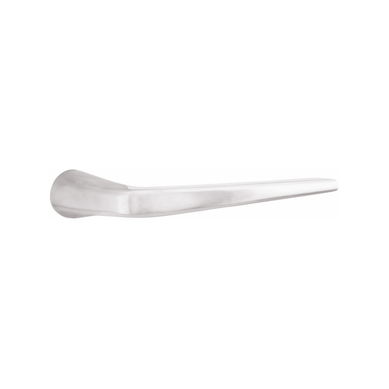 Emtek Stainless Steel Davos Tubular Handleset with Athena Lever