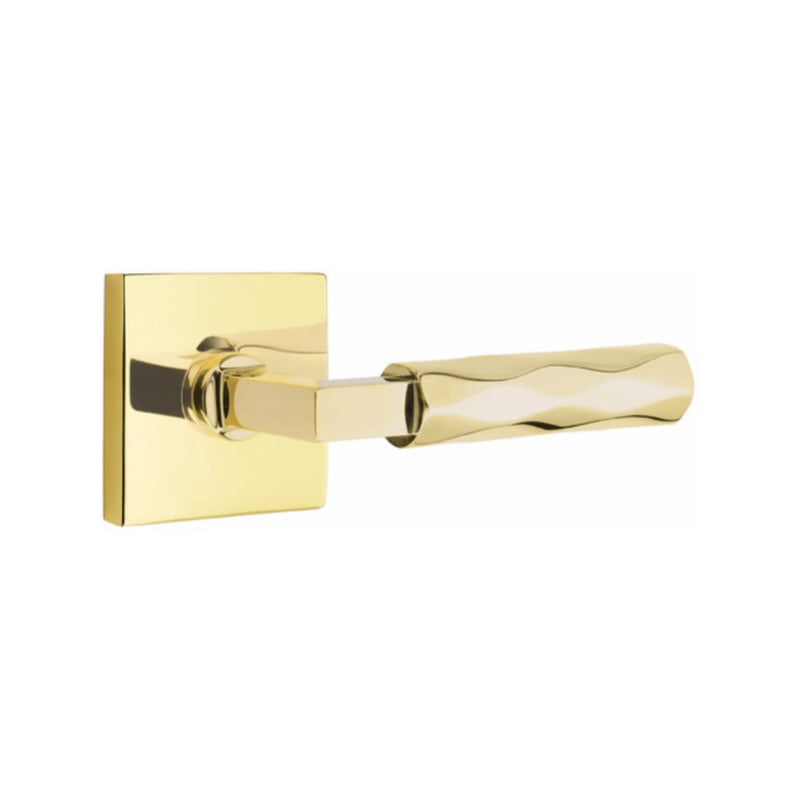 Emtek Select L-Square Tribeca Lever with Square Rosette
