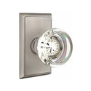 Emtek Georgetown Knob Concealed Screws With Rectangular Rosette