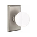 Emtek Bristol Knob Concealed Screws With Rectangular Rosette