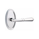 Emtek Turino Lever Concealed Screws with Oval Rosette