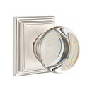 Emtek Providence Knob With Wilshire Rosette