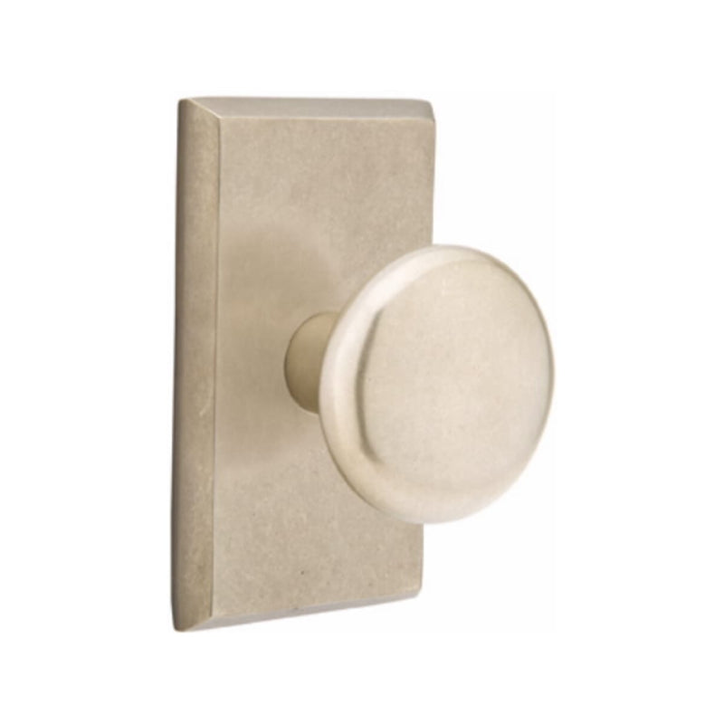 Emtek Sandcast Bronze Winchester Knob Concealed Screws with