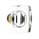 Emtek Dummy Adelaide Mortise Handleset with Windsor Glass Knob