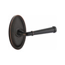 Emtek Merrimack Lever Concealed Screws with Oval Rosette