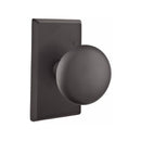 Emtek Sandcast Bronze Winchester Knob Concealed Screws with