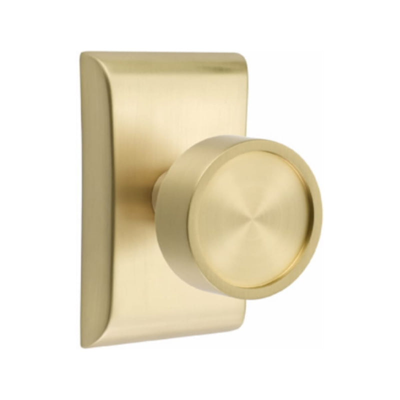 Emtek Verve Knob Concealed Screws with Neos Rosette