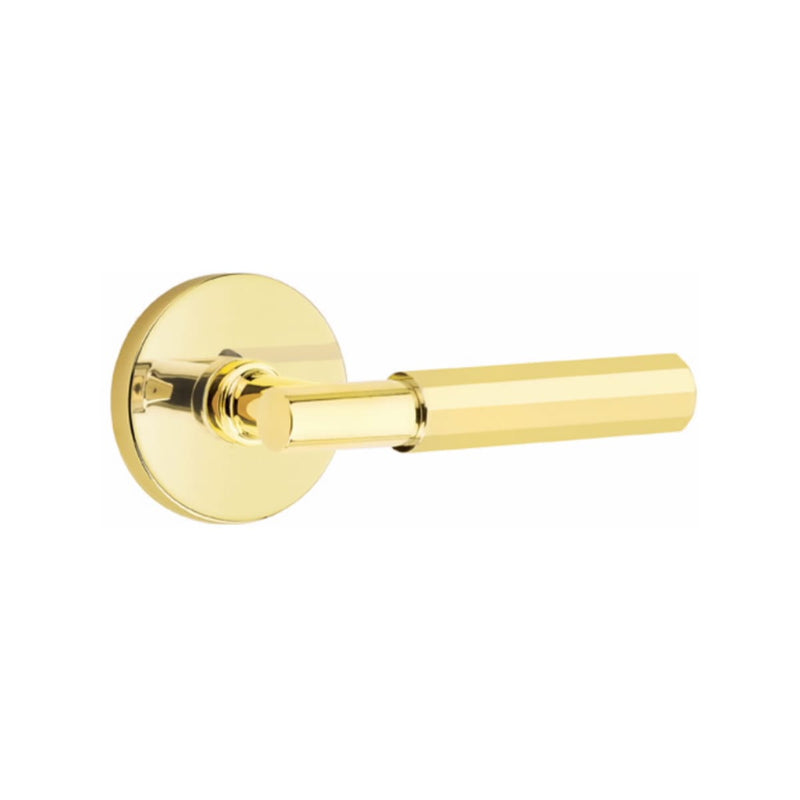 Emtek Select T-BAR Faceted Lever with Disk Rosette
