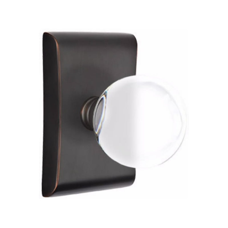 Emtek Bristol Knob Concealed Screws with Neos Rosette