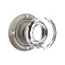 Emtek Lowell Knob Concealed Screws With Ribbon & Reed Rosette
