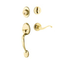 Yale Maguire Entry Set with Farmington Lever Single Cylinder (Exterior + Interior)
