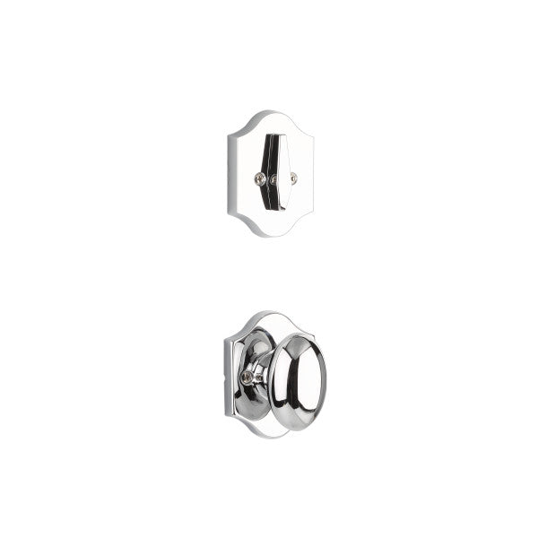 Yale Everly Trim with Auburn Knob Single Cylinder (Interior Trim Pack)