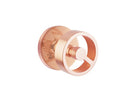 Emtek Spoke Knob Concealed Fastener with Disk Rosette