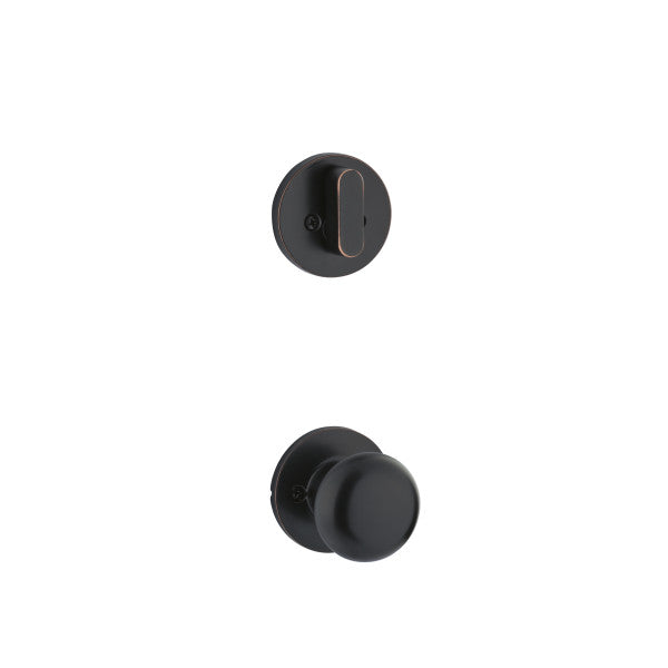 Yale Owen Trim with Walker Knob Single Cylinder (Interior Trim Pack)