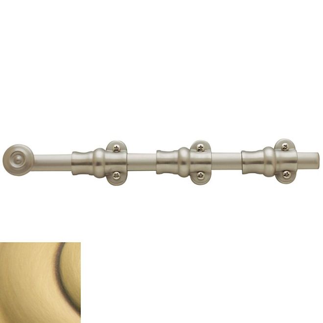 Baldwin 0381 12" Ornamental Surface Bolt