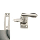 Baldwin 0496 Casement Fastener With Mortise Strike