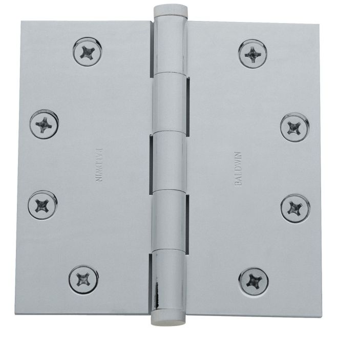 Baldwin 1045I 4-1/2" x 4-1/2" Mortise Square Hinge