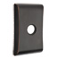 Emtek Modern Brass Towel Ring With Neos Rosette