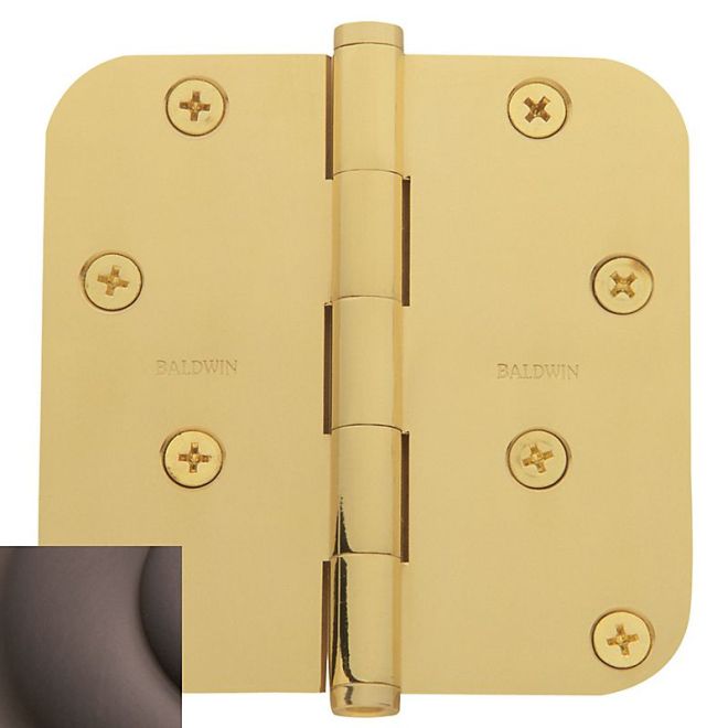 Baldwin 1140I 4" X 4" - 5/8" Radius Mortise Hinge