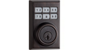 CP910CNTZW500 Clear Pack Z-Wave Enabled Contemporary Smartcode Deadbolt with Z-Wave 500 Chipset with RCAL Latch and RCS Strike