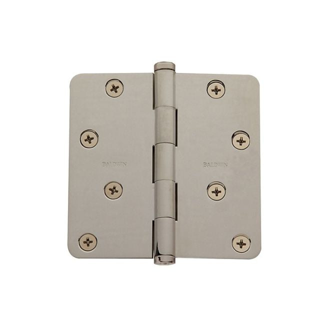 Baldwin 1440I 4" x 4" - 1/4" Radius Mortise Hinge
