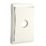 Emtek Modern Brass Towel Bar With Neos Rosette