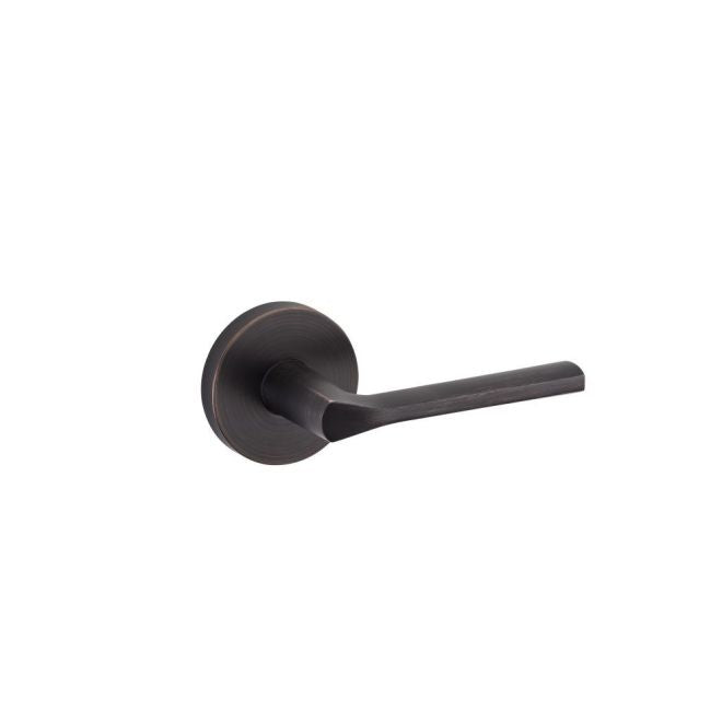 Kwikset Lisbon Lever with Round Rose Door Lock