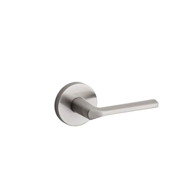 Kwikset Lisbon Lever with Round Rose Door Lock
