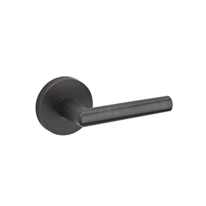 Kwikset Milan Lever with Round Rose Door Lock