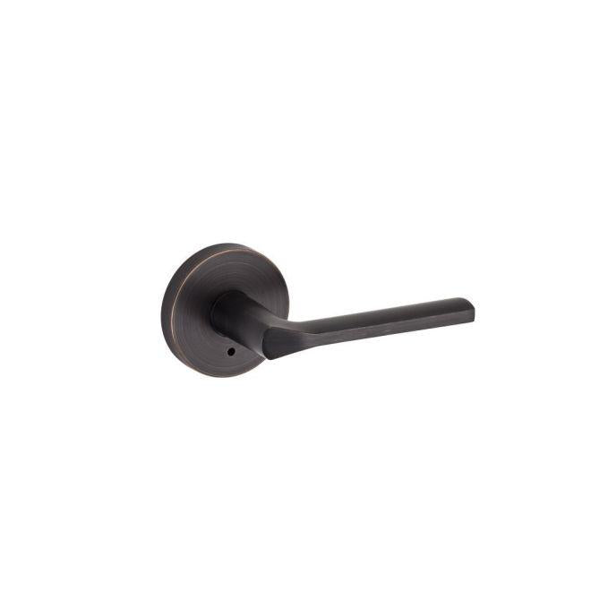 Kwikset Lisbon Lever with Round Rose Door Lock