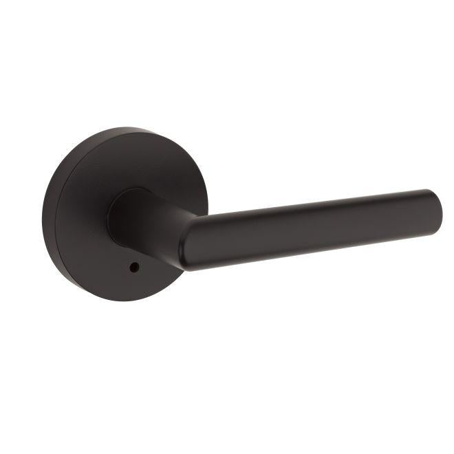 Kwikset Milan Lever with Round Rose Door Lock