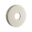 Emtek Modern Brass Towel Bar With Modern Disk Rosette